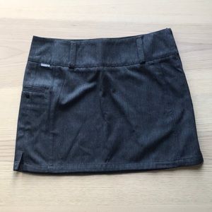 Icebreaker Merino Black Mini Skirt NWOT